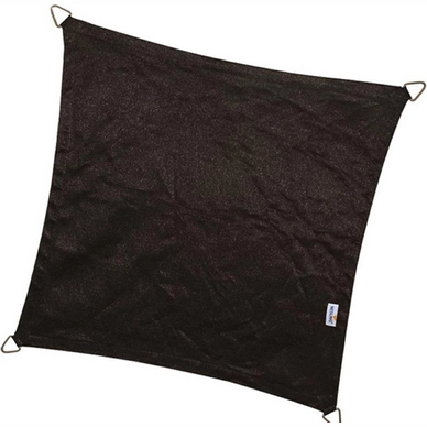 Nesling Coolfit Schaduwdoek Zwart Vierkant (3.6 x 3.6 m)