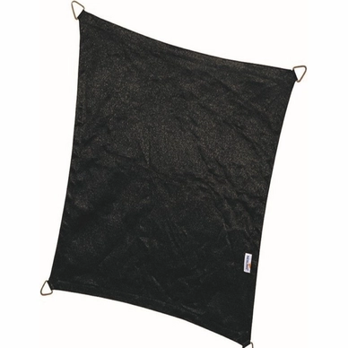 Nesling Coolfit Schaduwdoek Zwart Rechthoek (3 x 4 m)