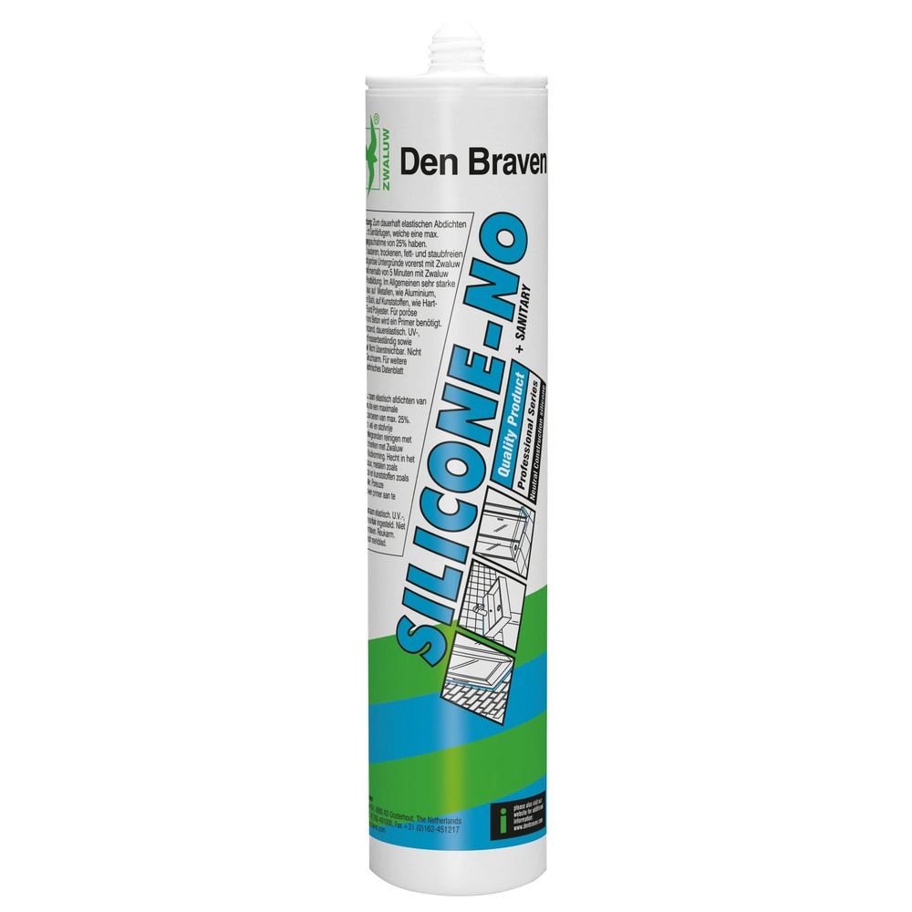 Zwaluw siliconenkit Silicone-NO transparant 310ml