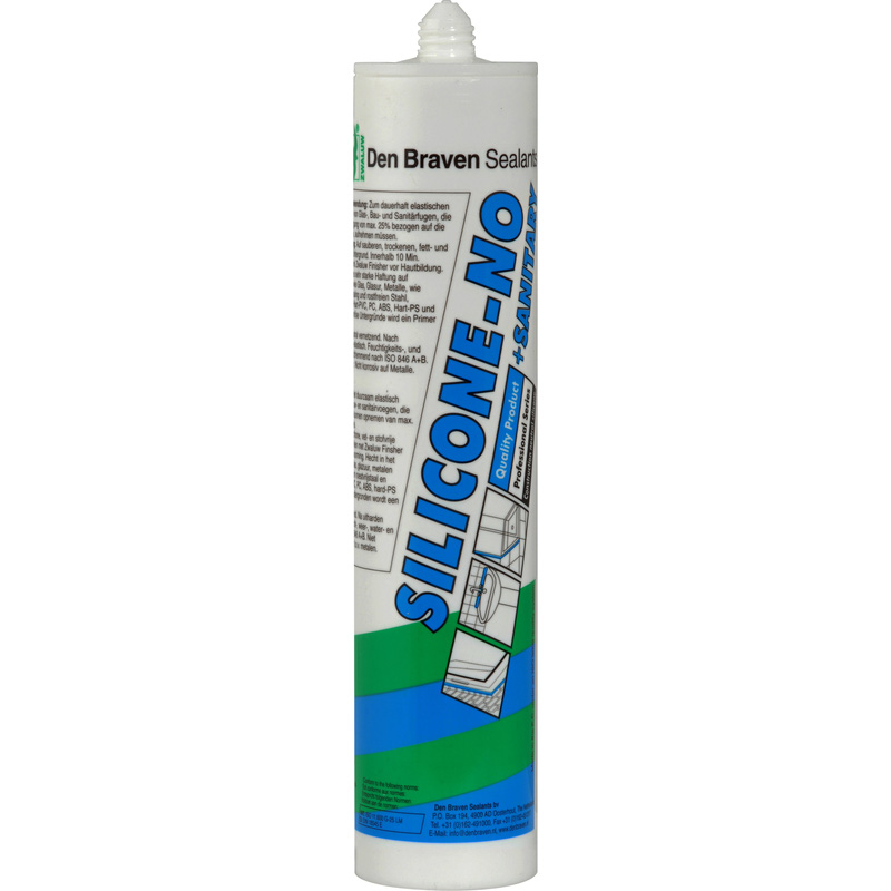Zwaluw siliconenkit NO antraciet 310ml