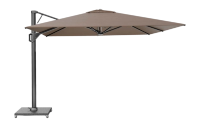 Platinum Beaufort Premium Zweefparasol Anthracite Havanna (320 x 320 cm)