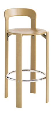 HAY Rey Barkruk High H 75 cm - Golden