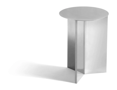 HAY Slit Table Round Bijzettafel Ø 35 cm - Mirror
