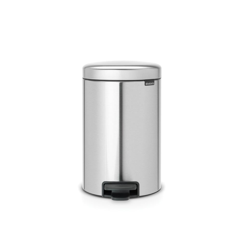 Brabantia NewIcon pedaalemmer 12 ltr. Matt Steel Fingerprint Proof