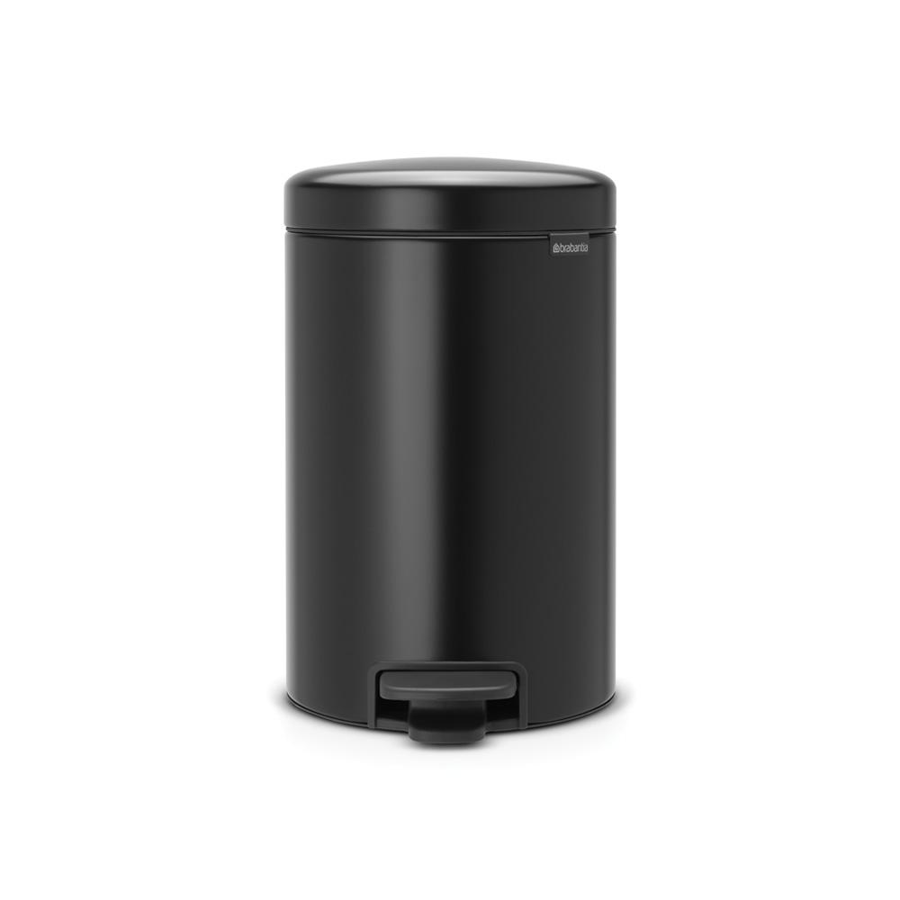 Brabantia NewIcon pedaalemmer 12 ltr. Matt Zwart