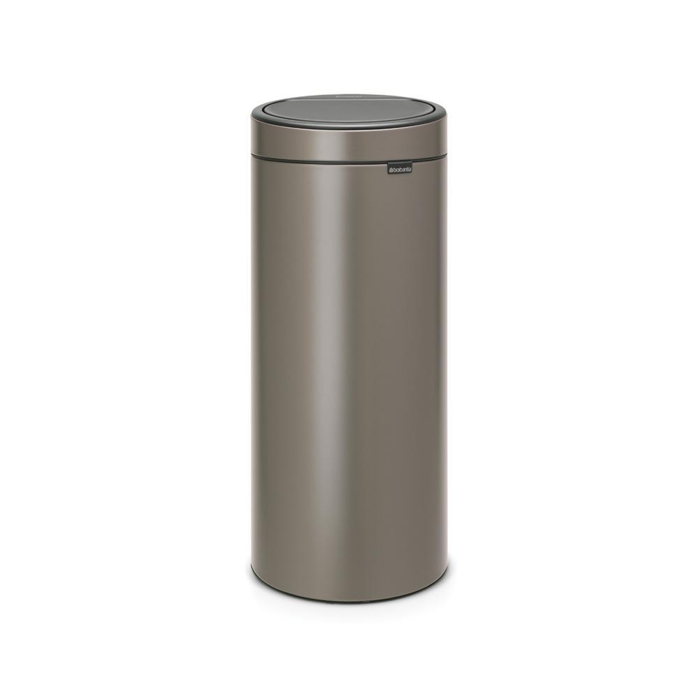 Brabantia Touch Bin afvalemmer 30 ltr Platinum