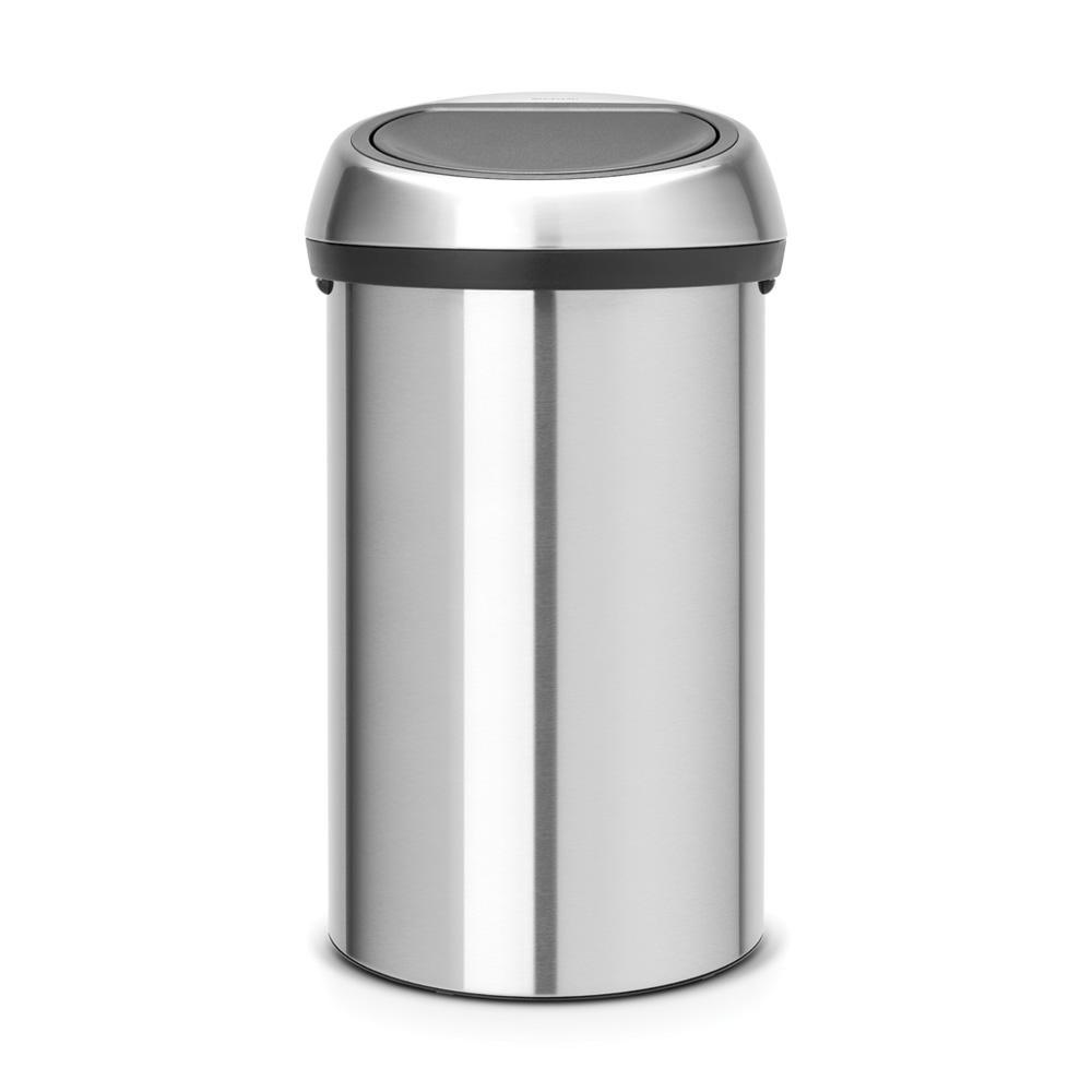 Brabantia Touch Bin afvalemmer 60 ltr. Matt Steel Fingerprint Proof