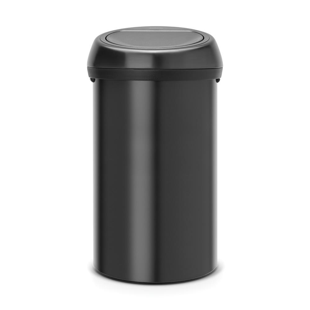 Brabantia Touch Bin afvalemmer 60 ltr. Matt Zwart