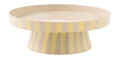 by fonQ Arcade Serveerschaal Ø 32 cm - Beige / Popcorn