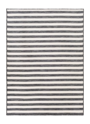 by fonQ Breezy Vloerkleed 200 x 275 cm - Zwart / Ivoor