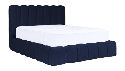 by fonQ Dawn Bedframe met Opbergruimte - 160 x 200 cm - Donkerblauw