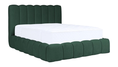 by fonQ Dawn Bedframe met Opbergruimte - 200 x 200 cm - Groen