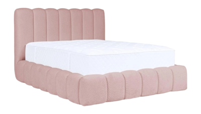 by fonQ Dawn Bedframe met Opbergruimte - 200 x 200 cm - Oudroze