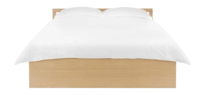 by fonQ Doodle Bedframe met Opberglades - 160 x 200 cm - Eiken
