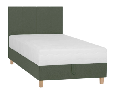 by fonQ Fjora Boxspring met Opbergruimte 120 x 200 cm - Groen