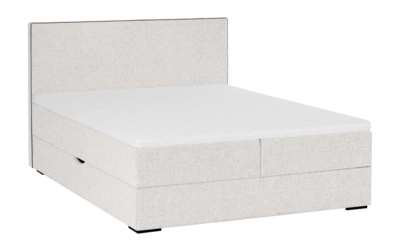 by fonQ Modo Boxspring met Opbergruimte - 160 x 200 cm - Ecru