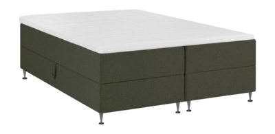 by fonQ Nubo Boxspring met Opbergruimte - 160 x 200 cm - Mosgroen