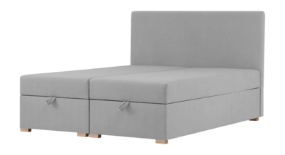 by fonQ Ora Boxspring met Relaxfunctie 180 x 200 cm - Grijs