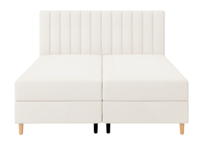 by fonQ Pazara Boxspring met Opbergruimte 180 x 200 cm - Ivoor / Naturel