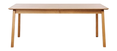 by fonQ Rollo Eettafel Uitschuifbaar 190/290 x 95 cm - Naturel Eiken