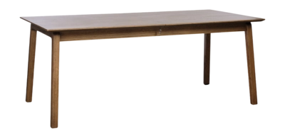by fonQ Rollo Eettafel Uitschuifbaar 190/290 x 95 cm - Smoked Eiken