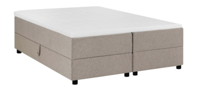 by fonQ Stilo Boxspring met Opbergruimte - 160 x 200 cm - Beige
