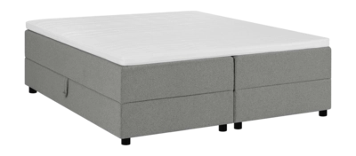 by fonQ Stilo Boxspring met Opbergruimte - 180 x 200 cm - Grijs