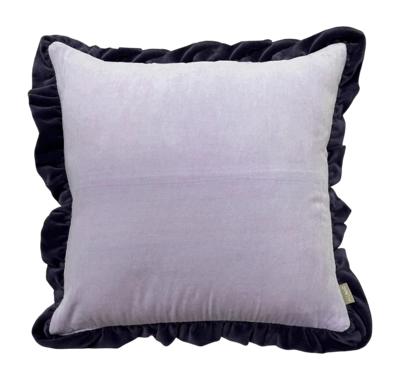 by fonQ Velou Sierkussen 50 x 50 cm - Lilac / Sweet Grape
