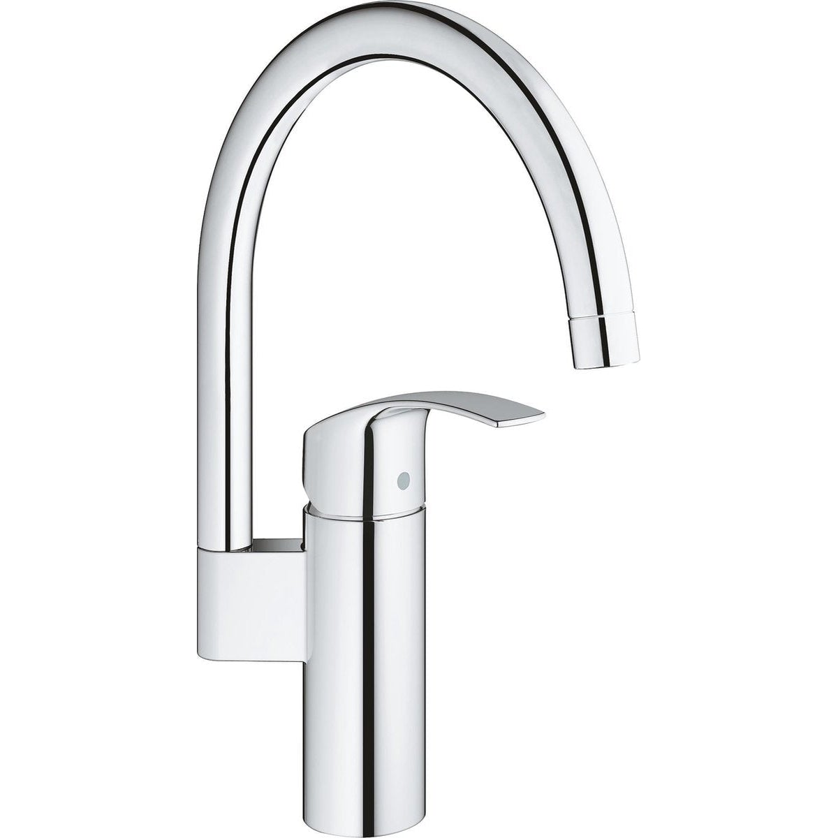 Grohe Eurosmart keukenmengkraan hoge uitloop