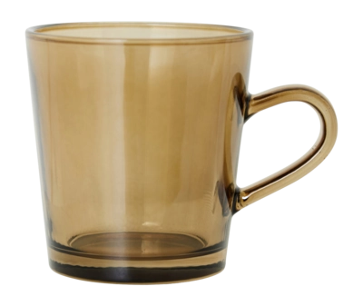 HKliving 70's Glassware Koffiekop 0,2 L - Set van 4