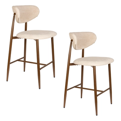 Housecraft Living Noor Counter| Barkrukken 66 cm - Set van 2