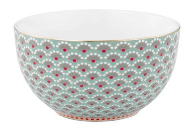 Pip Studio Blooming Tales Kom Blue Home Bowl 12 cm Set van 6