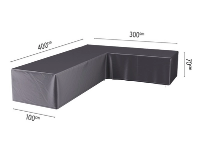 Platinum AeroCover Loungesethoes hoekset rechts Anthracite Right (400 x 300 x 100 x H70)