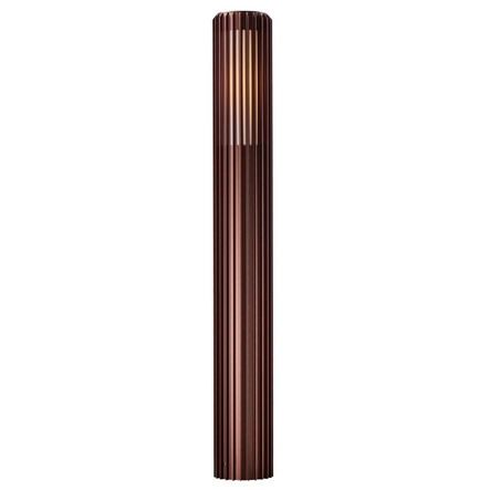 Nordlux Buitenlamp Aludra seaside paal H 95 cm bruin metallic