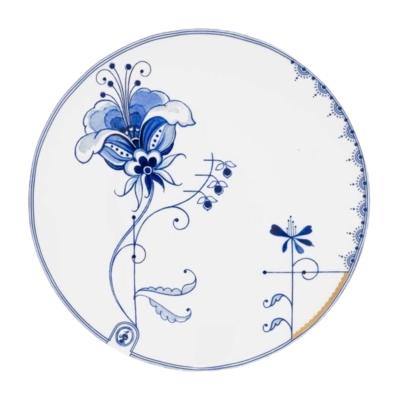 Pip Studio Pip & The Blue Bird Ontbijtbord White 23 cm (Set van 6)