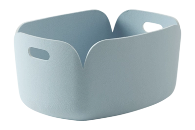 Muuto Restore Basket Opbergmand Light Blue 48 x 35 cm