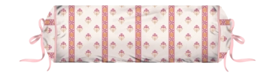 Pip Studio Kairi Bloom Roll Cushion Sierkussen Licht Roze (22 x 70 cm)