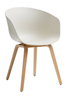 HAY About a Chair AAC22 Stoel - Oak - Melange Cream