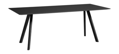HAY CPH30 2.0 Eettafel - Black Eikenhout frame Black