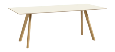 HAY CPH30 2.0 Eettafel - Eikenhout frame Off-Wit