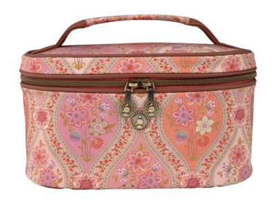 Pip Studio Bags Cleo Beauty Case Ornamento Toilettas Dames Heren Orange 26 x 16 x 16 cm