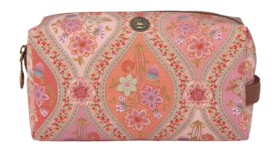 Pip Studio Bags Coco Toilettas Dames en Heren Orange Cosmetic Bag Medium Ornamento 21,5 x 10 x 10,5 cm