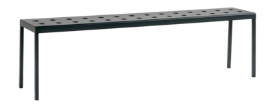 HAY Balcony Bench - Anthracite - 3-zits