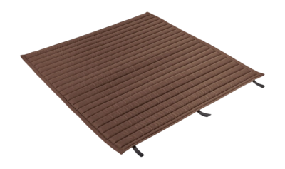 HAY Palissade Quilted Kussen voor 2,5-zits Tuinbank - Iron Red