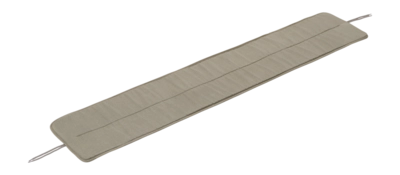 Muuto Linear Steel Tuinkussen Light Grey Twitell 170 x 34 cm