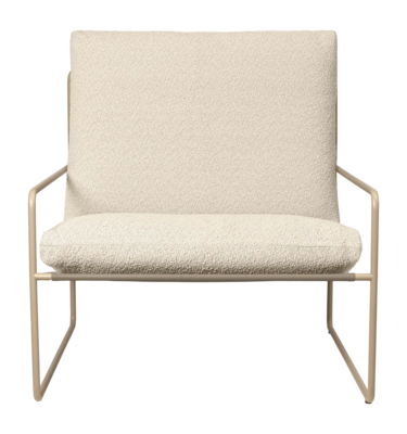 Ferm Living Desert Lounger -  Pure Bouclé - Cashmere / Off-White