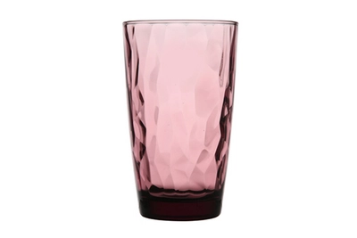 Bormioli Rocco Longdrinkglazen Diamond - Paars - 470 ml - 6 stuks