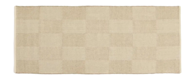 HAY Check Vloerkleed 80 x 200 cm - Sand