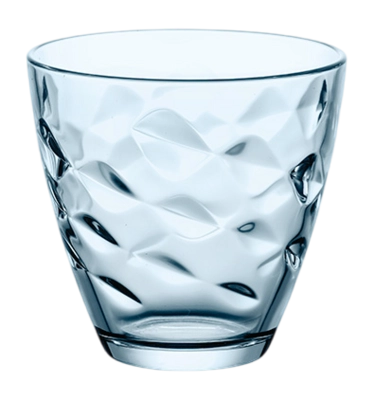 Bormioli Rocco Glazen Flora - Blauw - 260 ml - 6 stuks