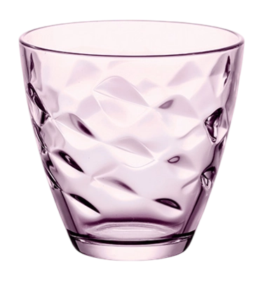 Bormioli Rocco Glazen Flora - Roze - 250 ml - 6 stuks